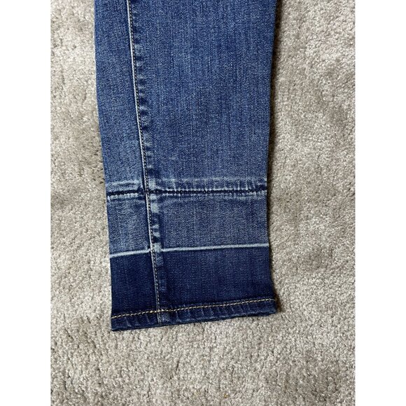 American Eagle Outf Womens Urban Skull High-Rise Skinny Jeans Sz 12 Graphic Pr - Picture 11 of 16